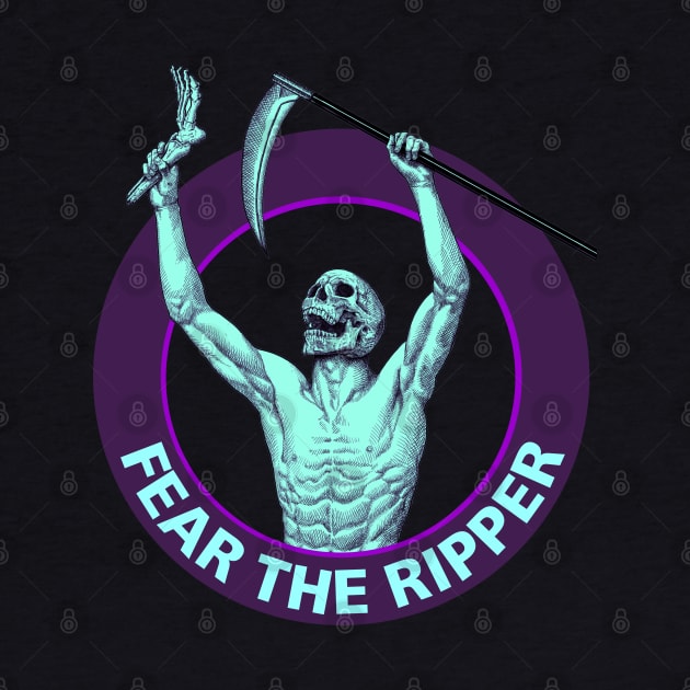 Fear the ripper, heel hook, foot lock by undersideland